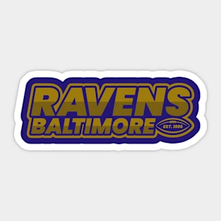 Baltimore 4 Sticker